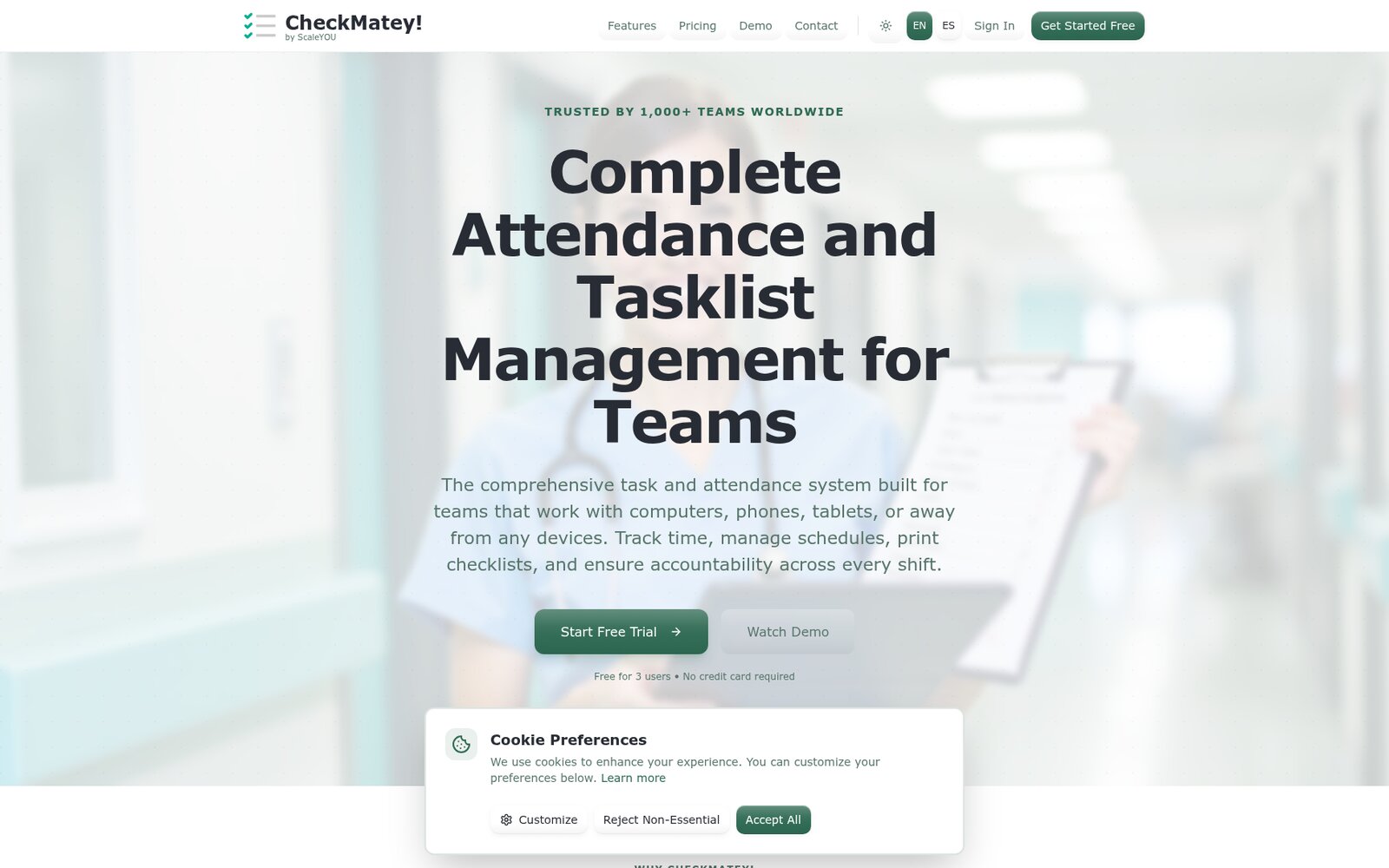 Checkmatey — Decision workflow — Atrendia Labs v1 screenshot